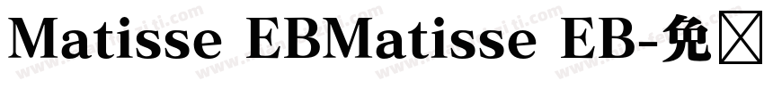 Matisse EBMatisse EB字体转换